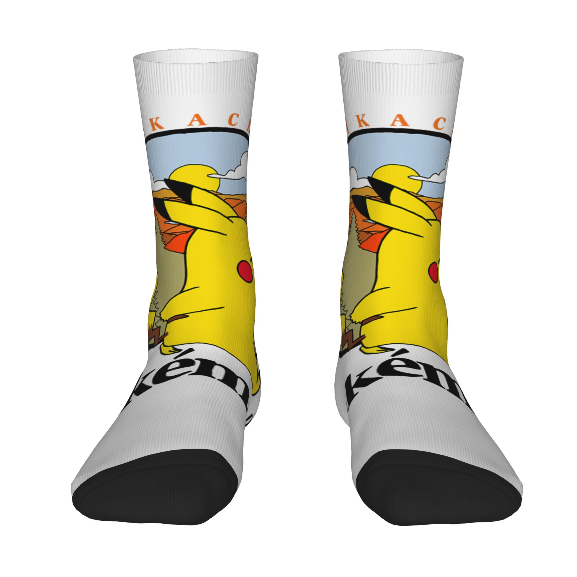 sports socks Pokemon Pikachu O - Outdoor Adventure Sports ulasan dan harga