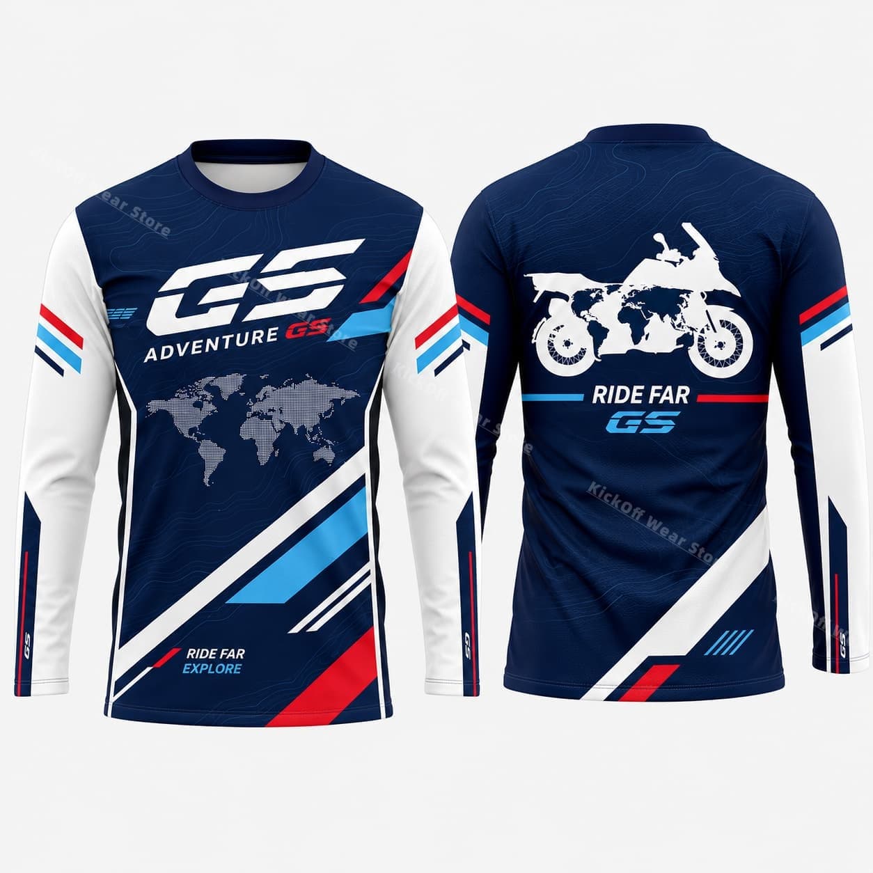 GS Adventure Mens Tshirt Motor - Outdoor Adventure Outfit ulasan dan harga